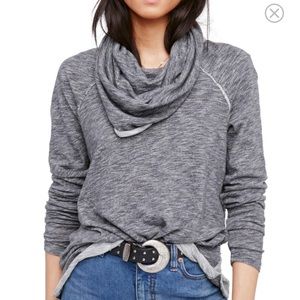 Free People Beach Cocoon Cowl Neck Pullover