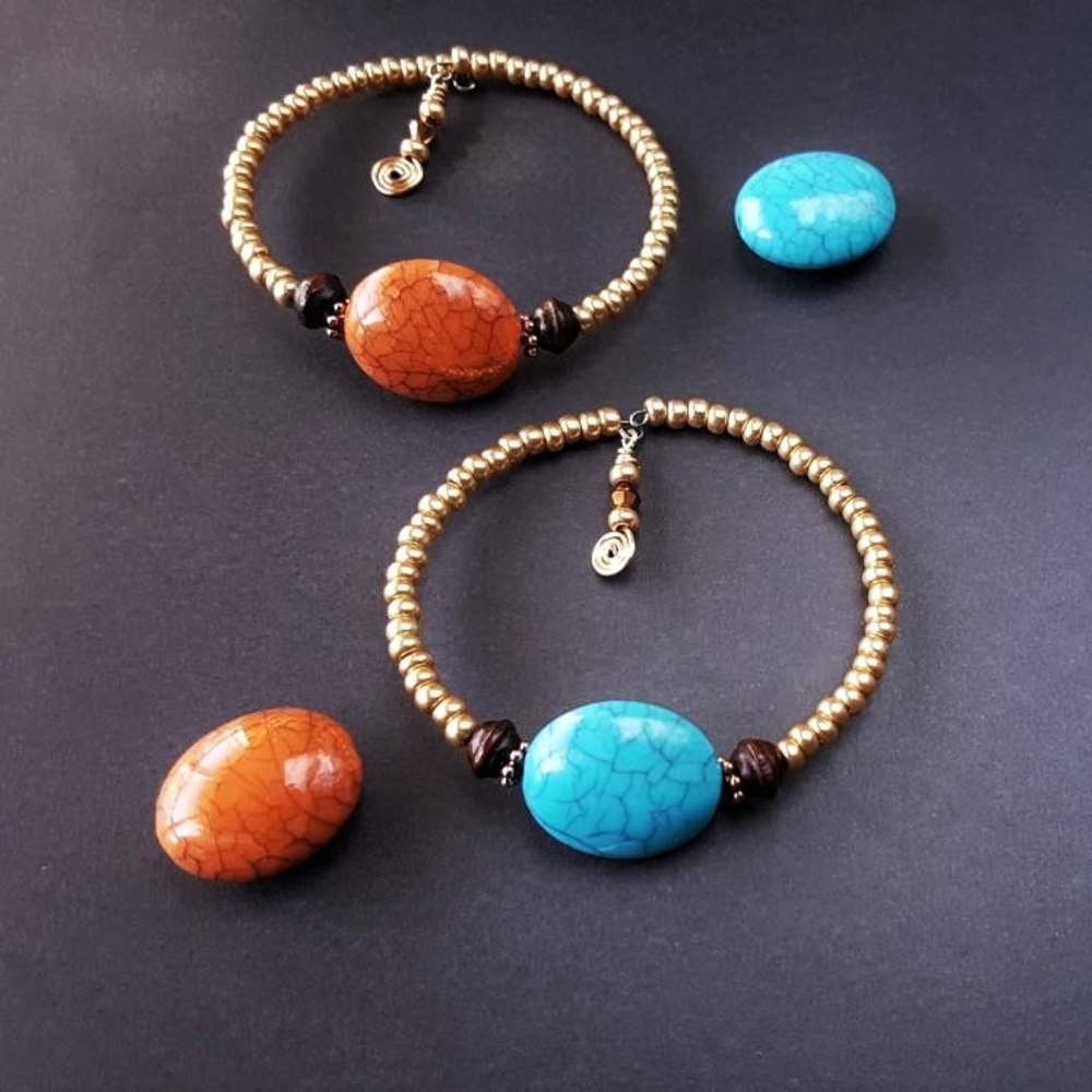 Beaded Cling Bracelets