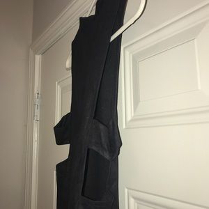 Black Boutique Dress With Open Sides