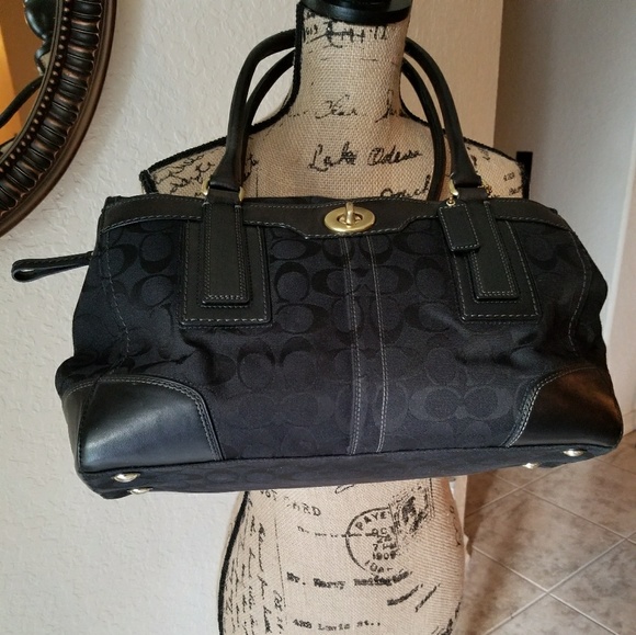 Coach Monogram Satchel - Picture 2 of 8