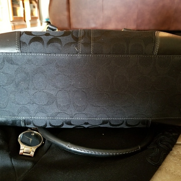 Coach Monogram Satchel - Picture 7 of 8