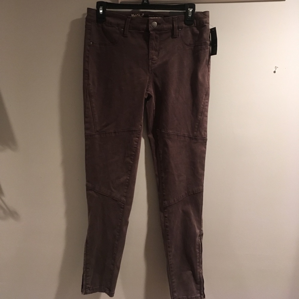 NWT Brown Jeggings midrise