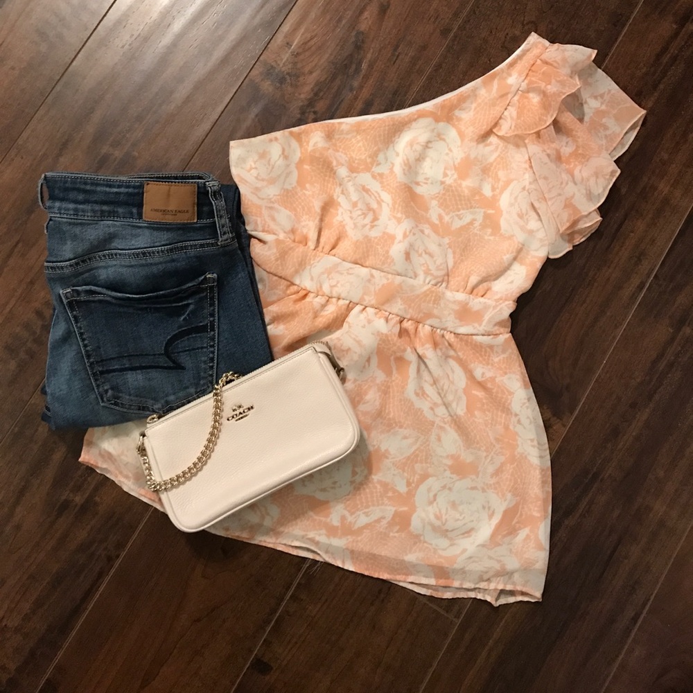 One Shoulder Dress Top