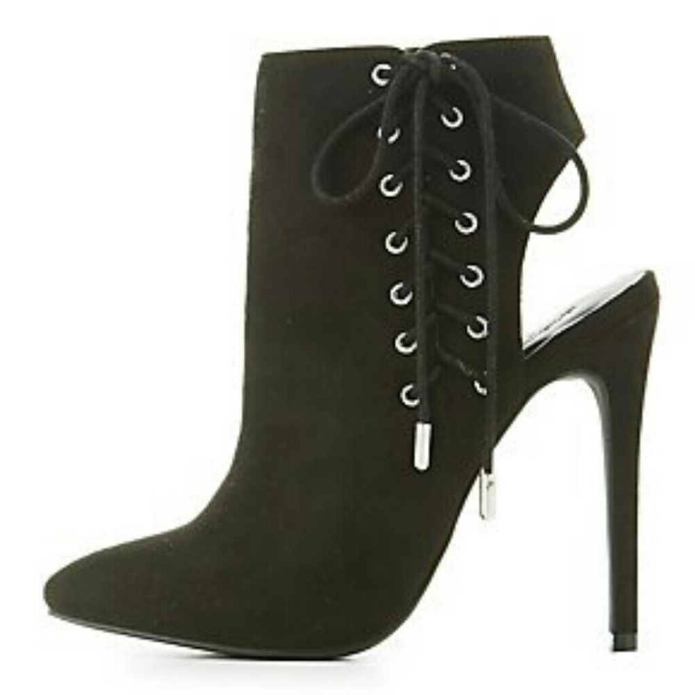 Lace up heels
