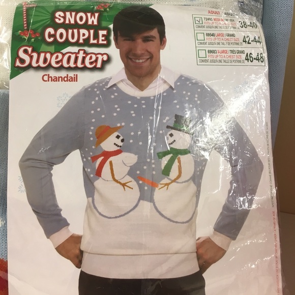 NWT - NSFW Adult Snow Couple - Picture 2 of 5