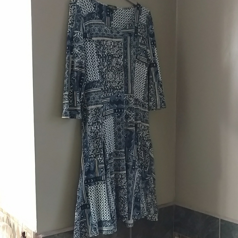 Ralph Lauren blue dress large