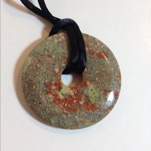 FREE W/PURC Natural stone pendant