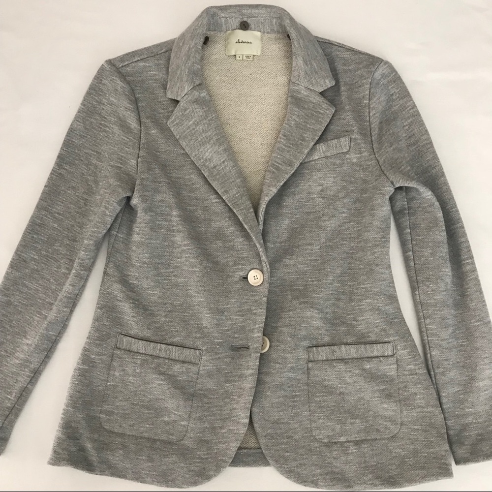 Anthropologie Elevenses.  Gray jacket.