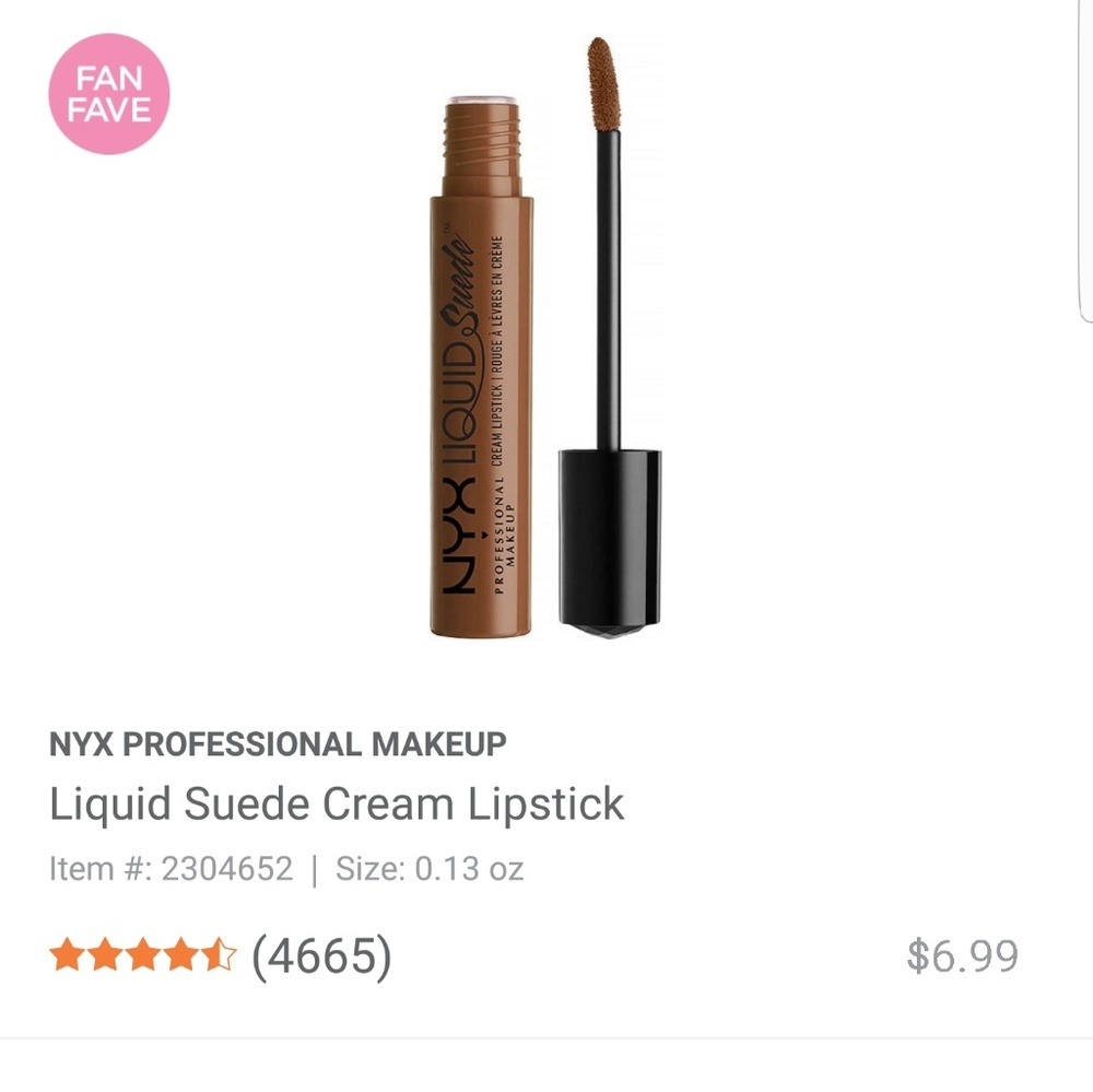 NWT NYX Liquid Suede Lipstick