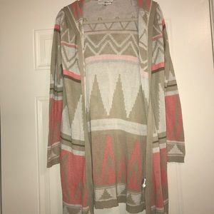 Aztec Print Fall Boutique Cardigan