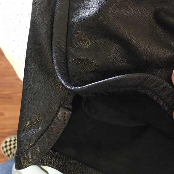 Thakoon Addition 100 Lambskin Leather Track Shorts - Picture 8 of 8