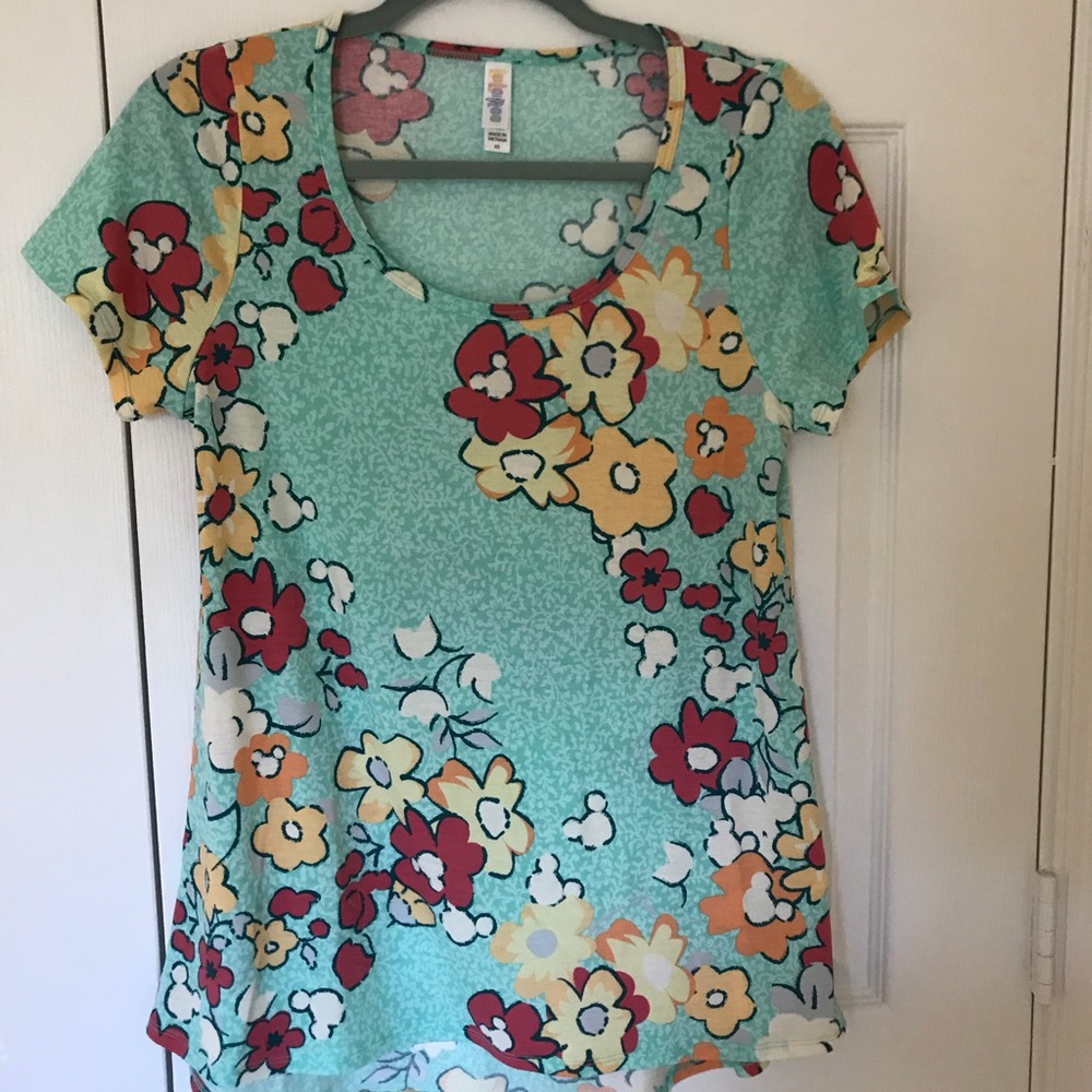 NWOT Lularoe Disney hidden mickey classic