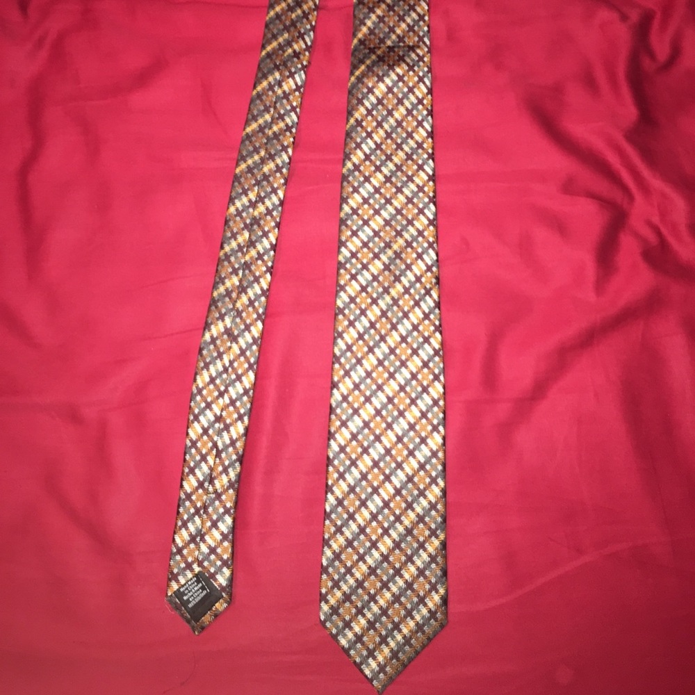 Stafford Plaid striped Tie