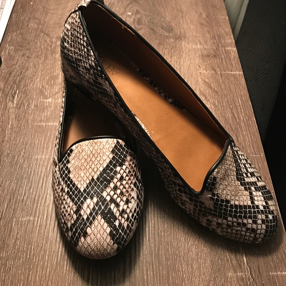 Abound Snakeskin loafers