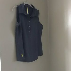 Lole black medium golf shirt