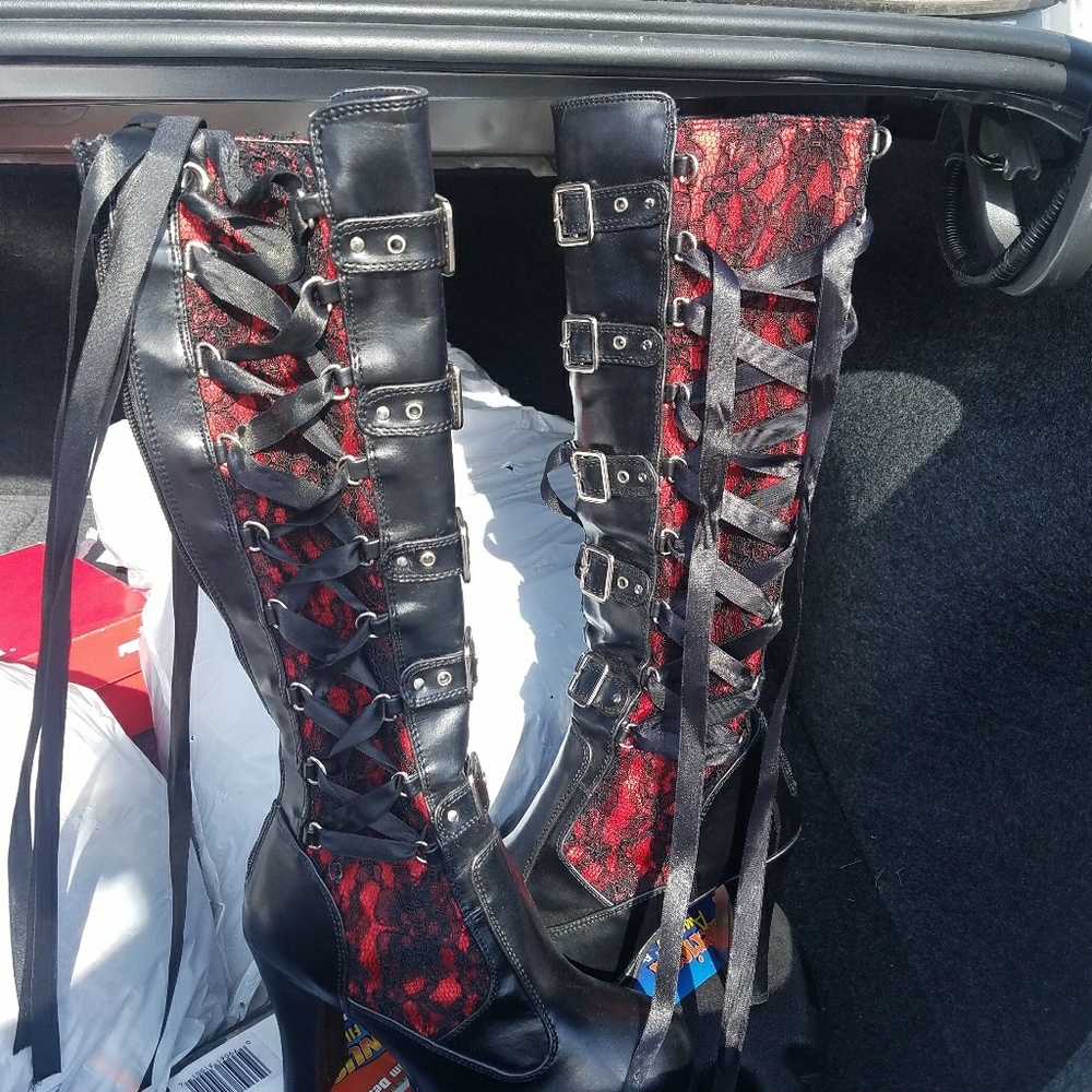Brand new knee high boots