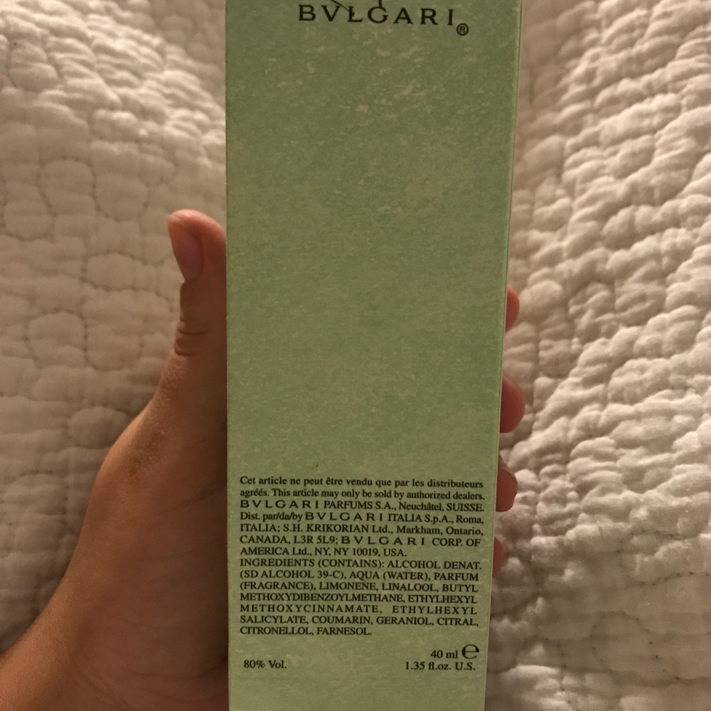 BVLGARI Eau Parfumée- Au thé vert