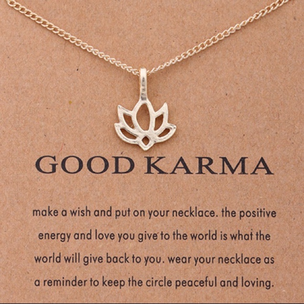 "Good Karma" Necklace - Picture 2 of 3