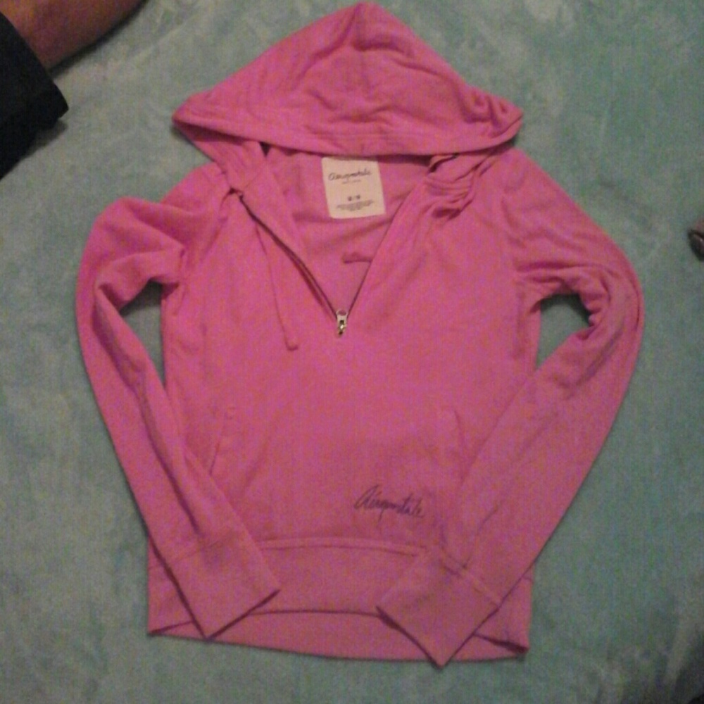 Aeropostale pink hoodie new without tags sz medium