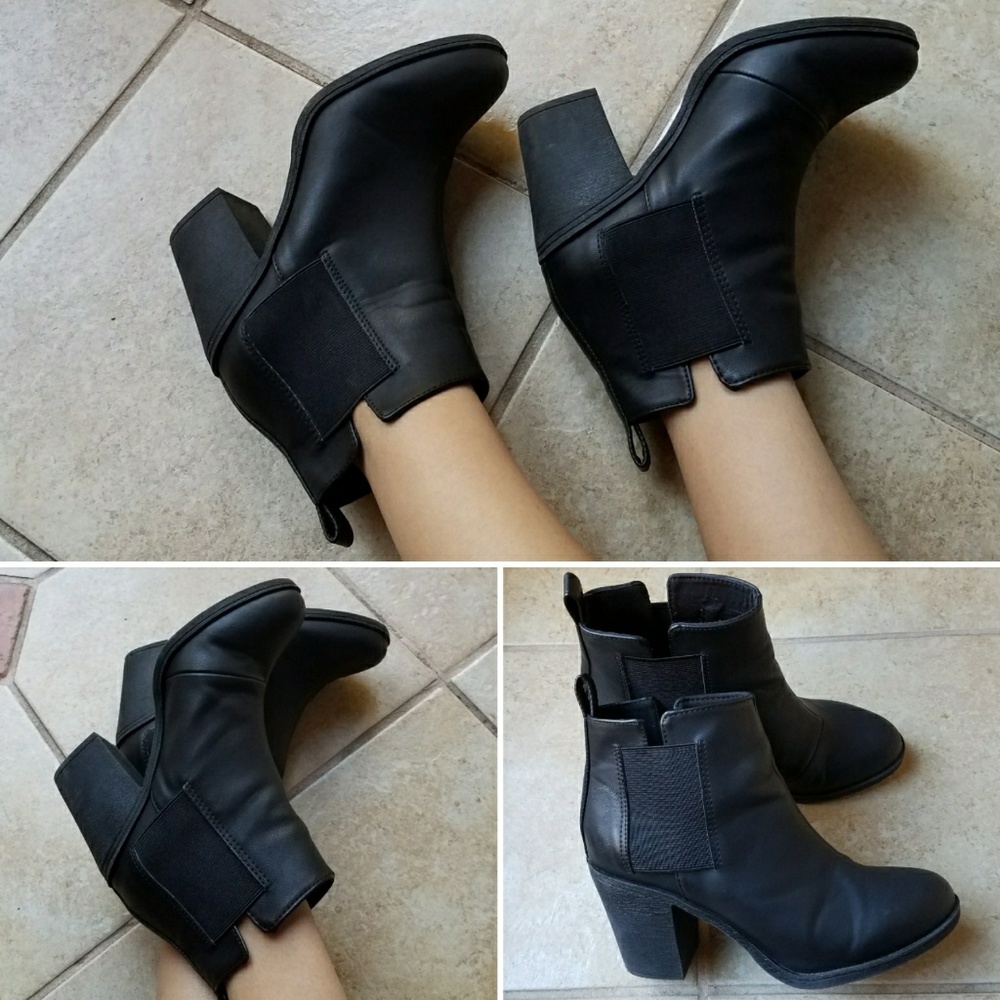 🌿H&M Black Ankle Boots 6🌿