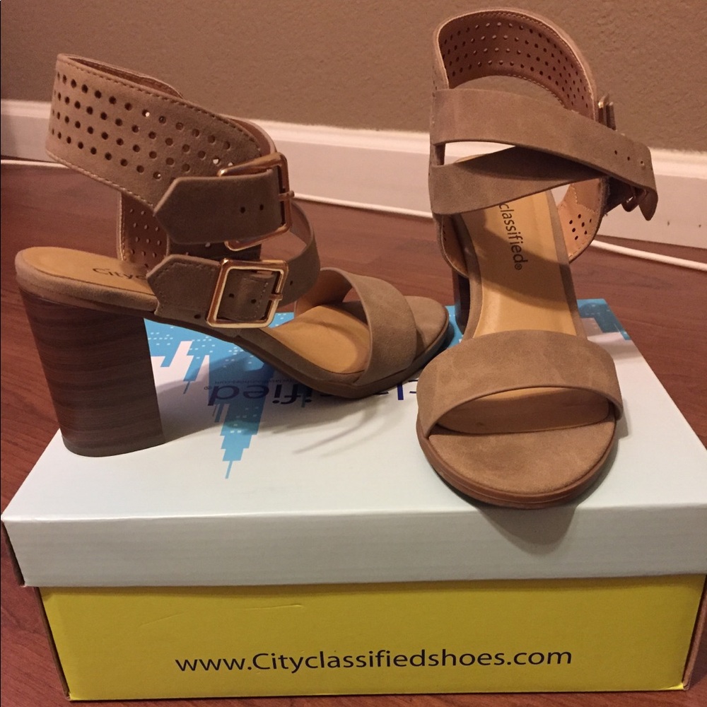 Cute suede sandals