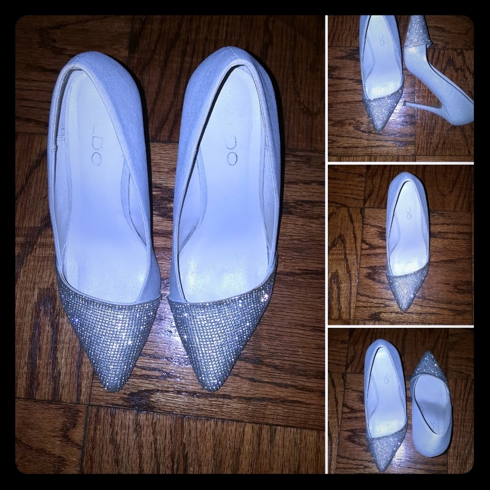🎈Aldo Diamond-Studded Pumps