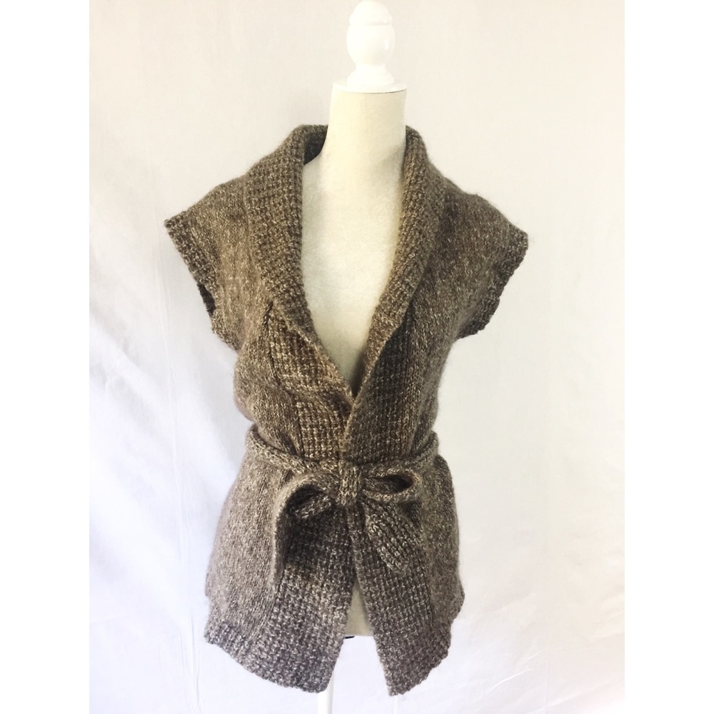 Beige Merona Women’s Belted Cardigan Size XS