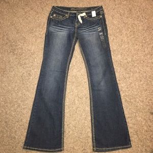 Blue Asphalt Memphis boot low rise jeans
