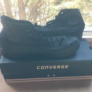Original ALL Black Converse Chuck Taylors ☑️