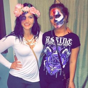 ripped stud asking Alexandria shirt shredded back