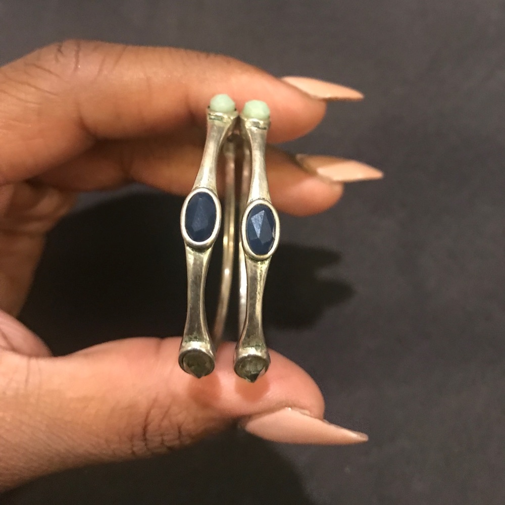 Kenneth Cole Jeweled Hoops