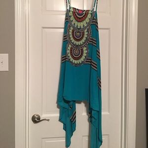 Red Carter swimsuit cover