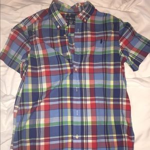 Button Short Sleeve Polo