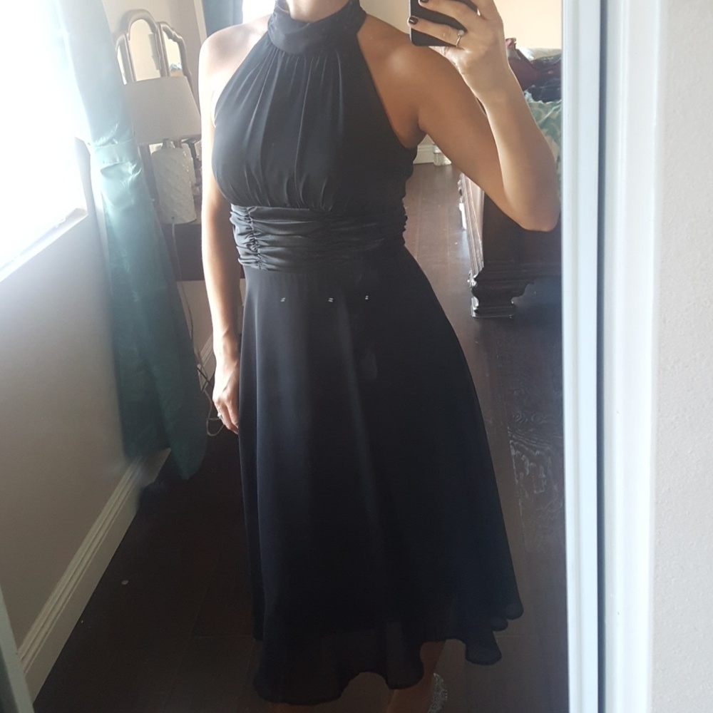 Black party dress, worn once.