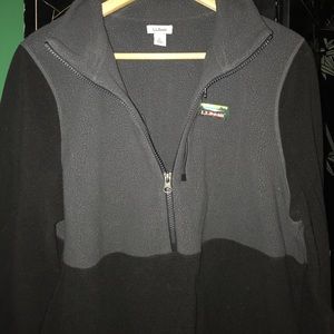 LL Bean fleece pullover