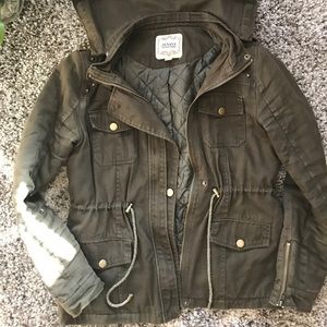 🔴Army green jacket