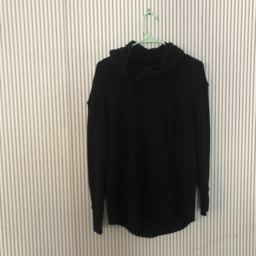 Black hoodie