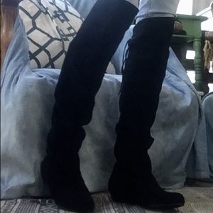 🆕Luxe 'Lizzy' Leather Over Knee Boots