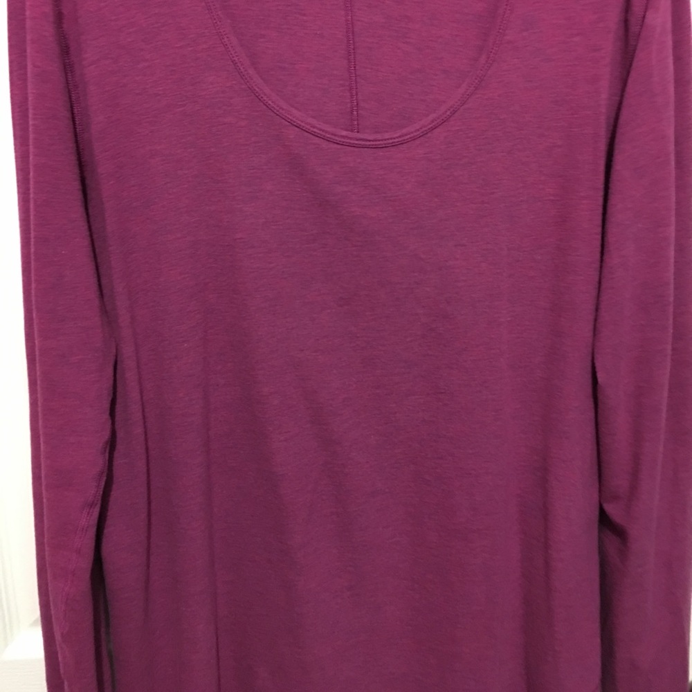 LULULEMON Meant To Move Long Sleeve Purple Top