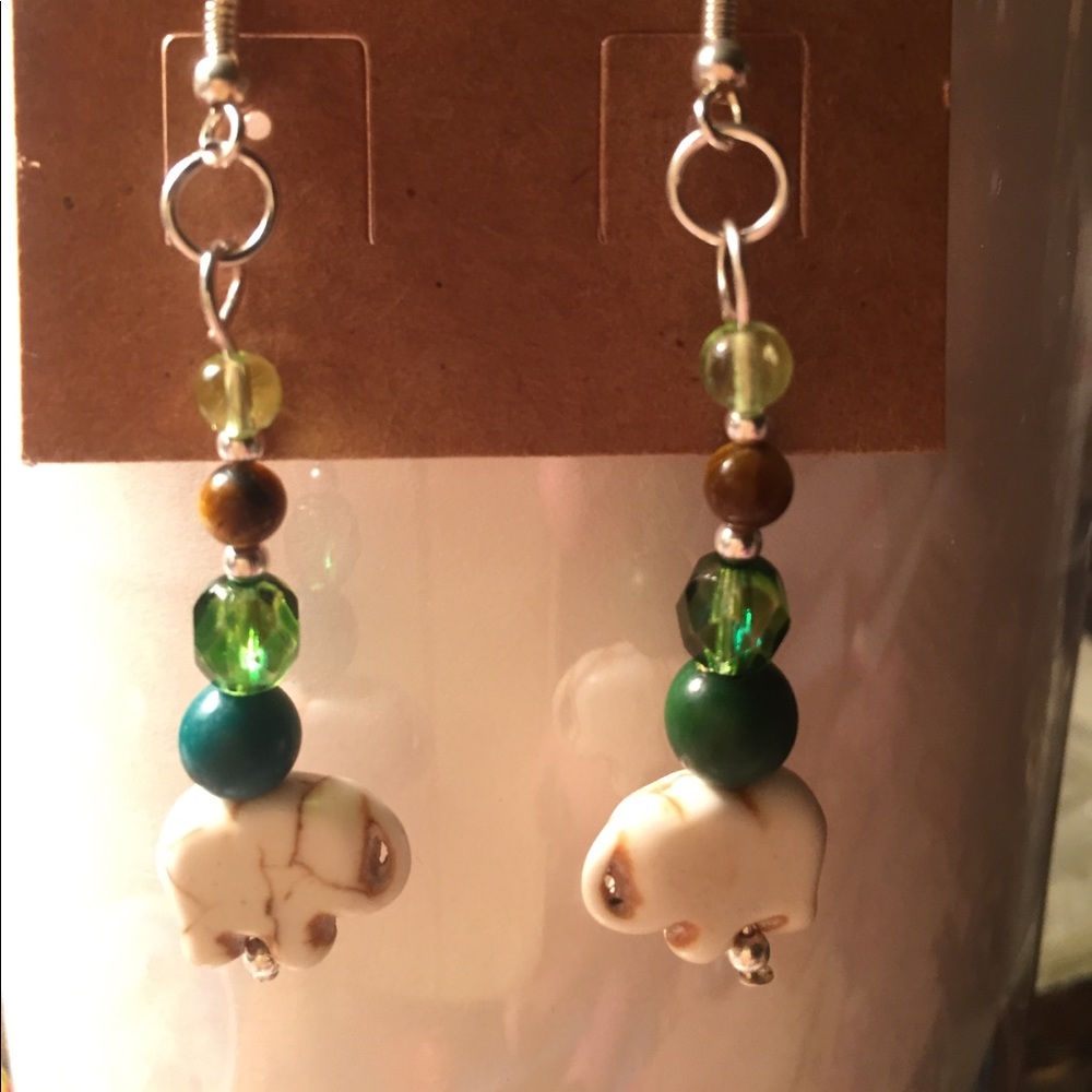 Elephant earrings