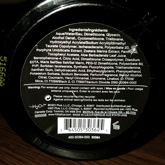 H2O + Plus Black Sea Body Cream - Amazing!! - Picture 7 of 8