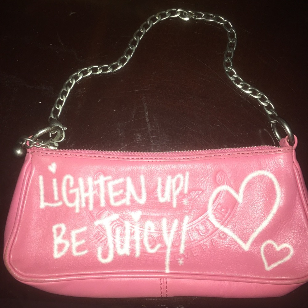 Pink juicy purse