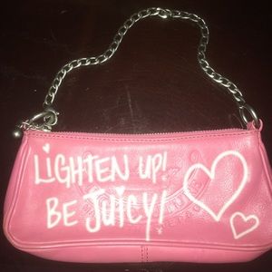 Pink juicy purse