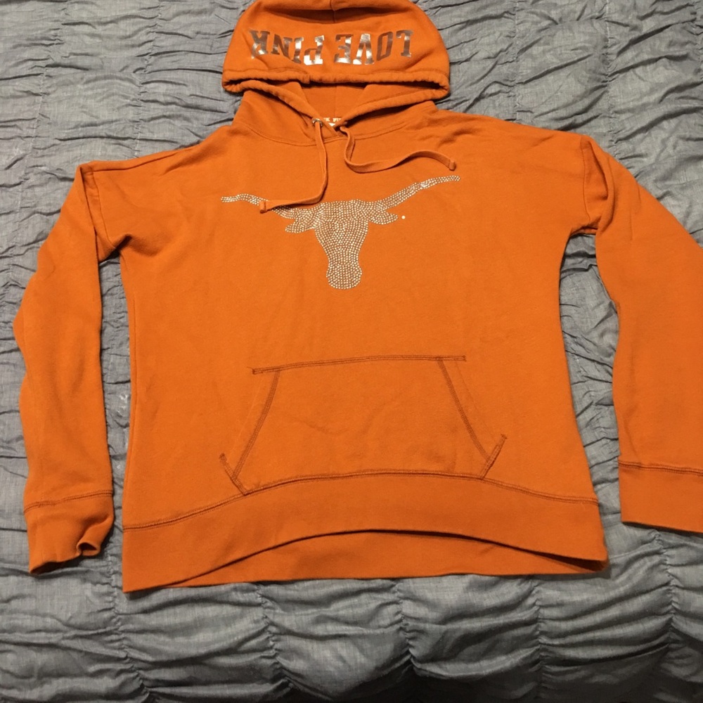 Texas Longhorns Victoria Secret Pink Sweatshirt vs