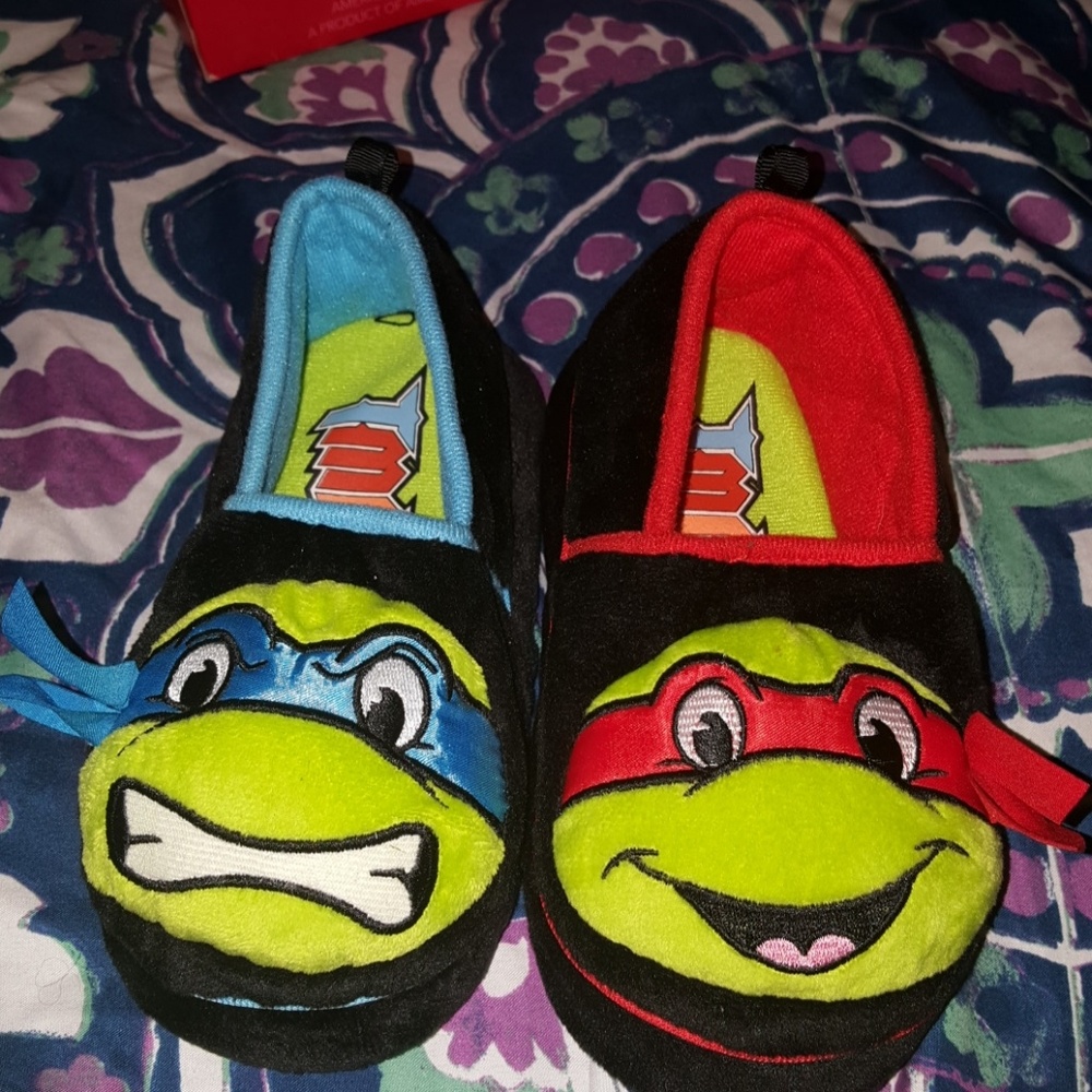 TMNT Slippers.