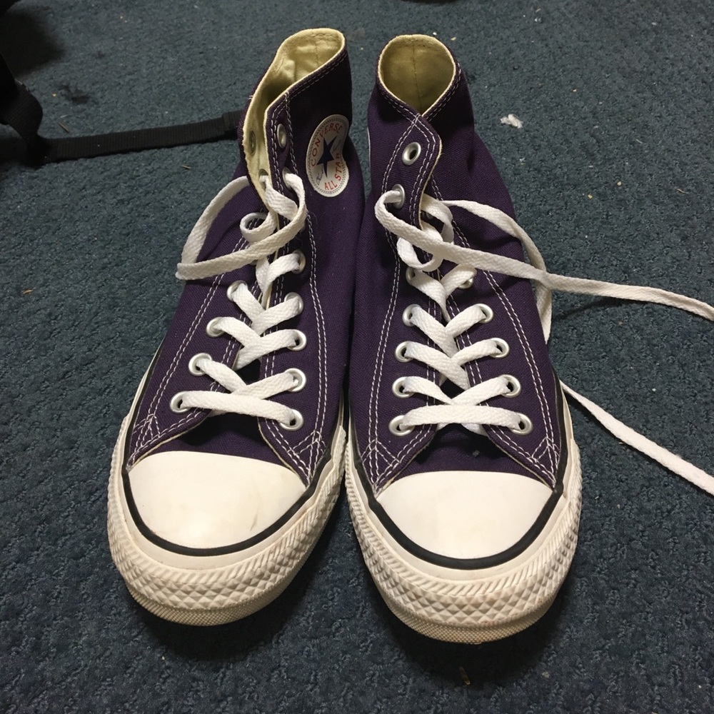 Purple Converse