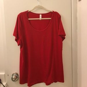 Lularoe brick red tunic