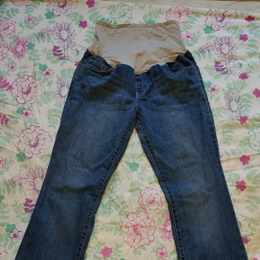 Old Navy maternity jeans
