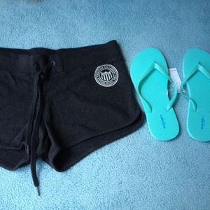 old navy shorts and sandals NEW