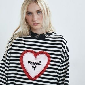 lazy oaf messed up tee